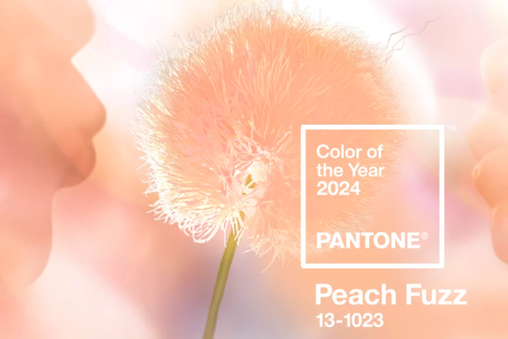 ‘Peach Fuzz’, a cor Pantone de 2024