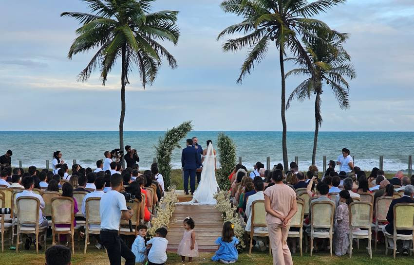 Baixio, no litoral norte da Bahia, desponta na cena das celebrações como destino ideal para casamentos inesquecíveis