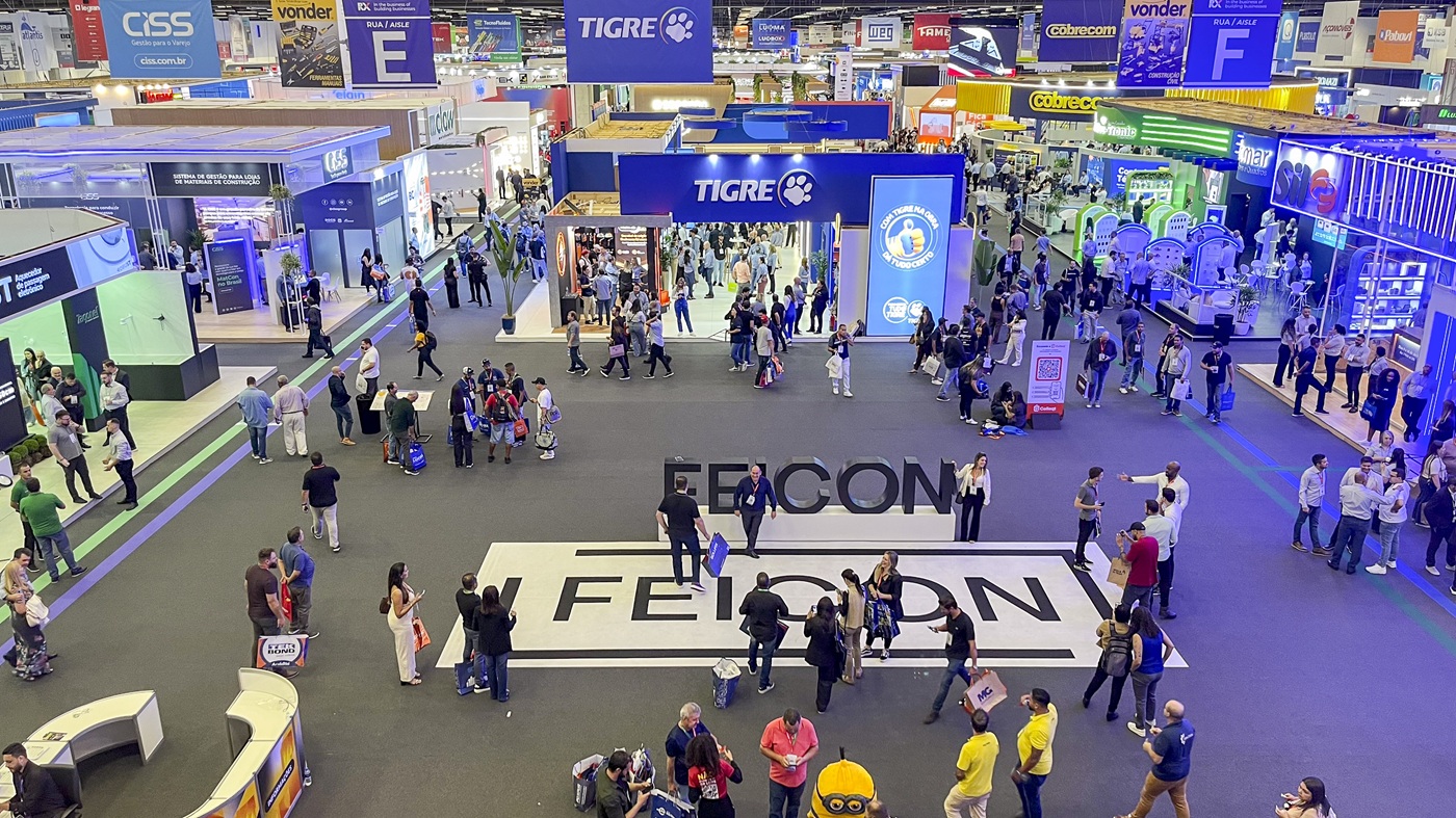 Maior feira da construção civil do país, FEICON 2026 abre credenciamento gratuito
